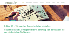 Desktop Screenshot of inout.ch